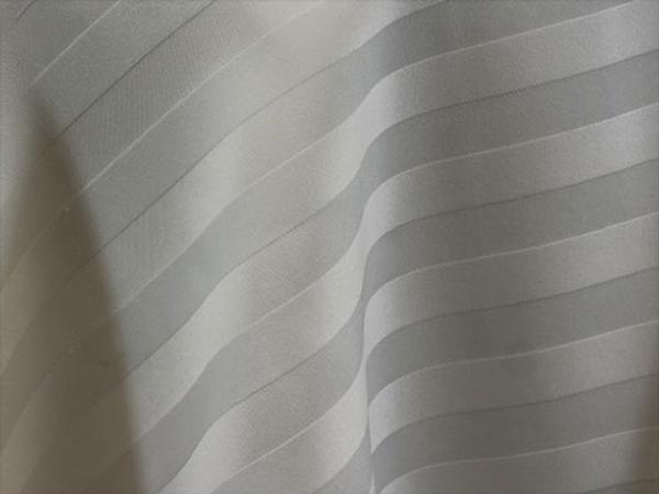 Ivory Satin Stripe