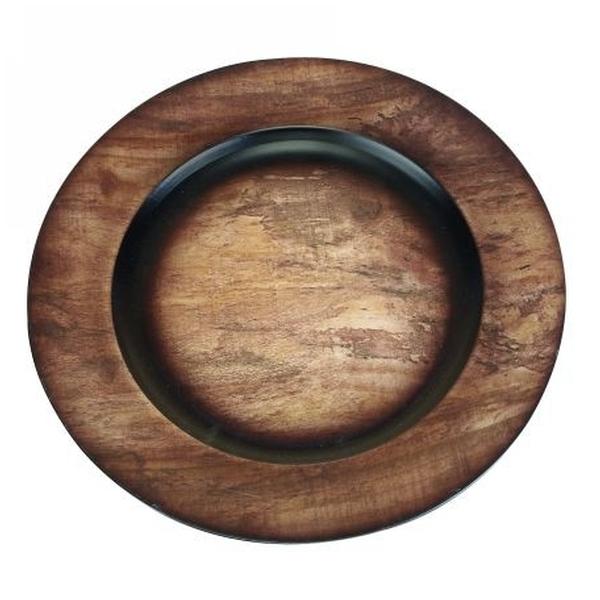 Melamin Wood Charger