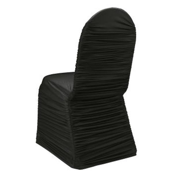 black rouge chair cover