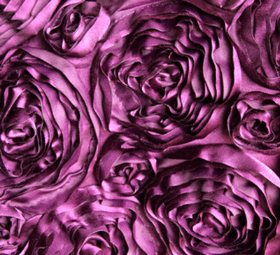 Ribbon Rose Purple